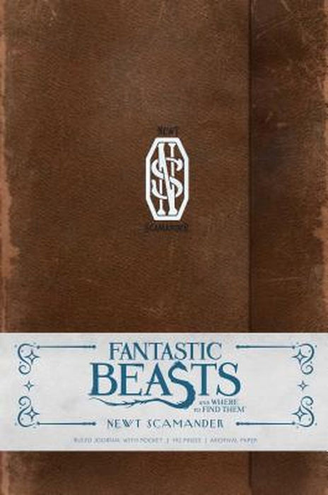 Fantastic Beasts and Where to Find Them: Newt Scamander Hardcover Ruled Journal by Insight Editions