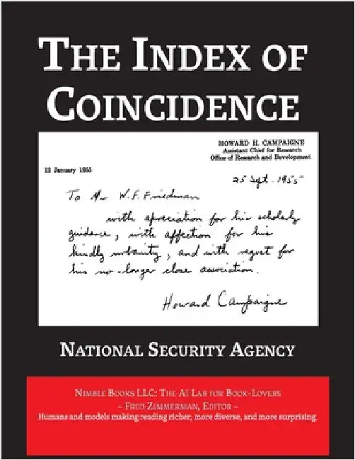The Index of Coincidence by National Security Agency