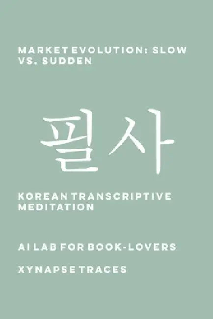 Market Evolution: Slow vs. Sudden by Ai Lab for Book-Lovers