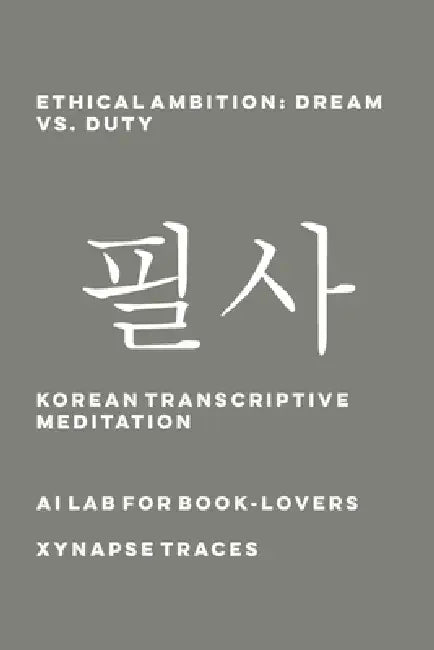 Ethical Ambition: Dream vs. Duty by Ai Lab for Book-Lovers