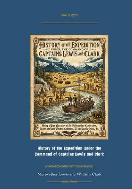 History of the Expedition Under the Command of Captains Lewis and Clark: Annotated Color Edition with Premium Analytics by Meriwether Lewis and William Clark, Jellicoe Ai