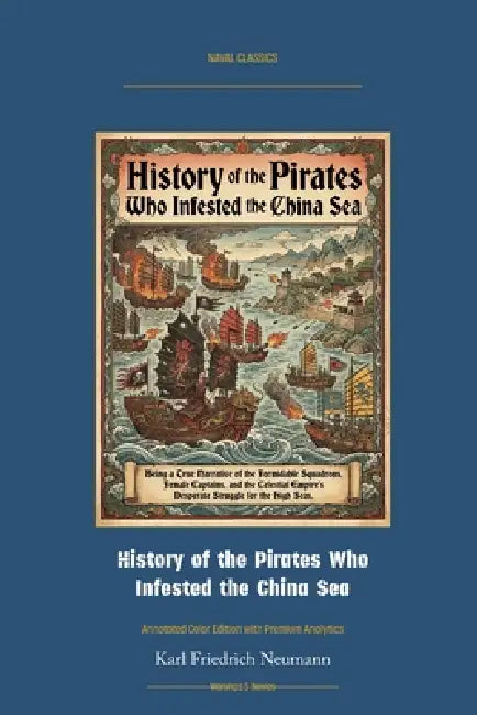 History of the Pirates Who Infested the China Sea: Annotated Color Edition with Premium Analytics by Karl Friedrich Neumann, Jellicoe Ai