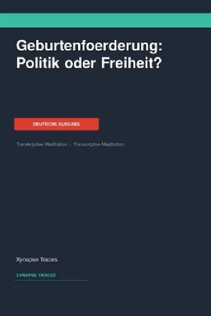 Geburtenfoerderung: Politik oder Freiheit? by Xynapse Traces