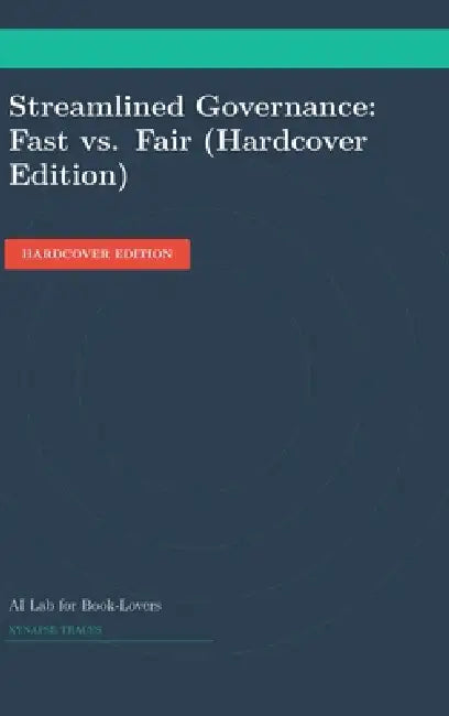 Streamlined Governance: Fast vs. Fair (Hardcover Edition) by Ai Lab for Book-Lovers