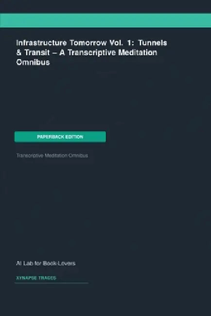 Infrastructure Tomorrow Vol. 1: Tunnels & Transit -- A Transcriptive Meditation Omnibus by Ai Lab for Book-Lovers