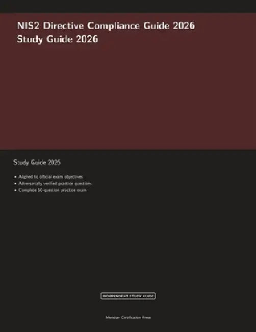 NIS2 Directive Compliance Guide 2026 by Meridian Certification Press, Proctor Ai