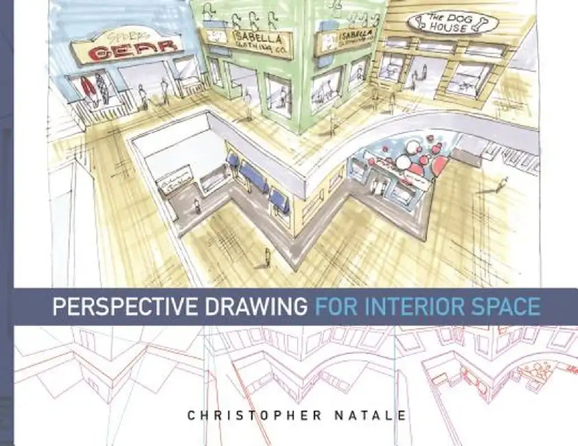 Perspective Drawing for Interior Space by Christopher Natale