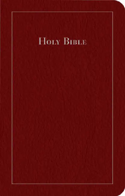 Ceb Common English Bible Thinline, Bonded Leather Burgundy by Common English Bible (COR)