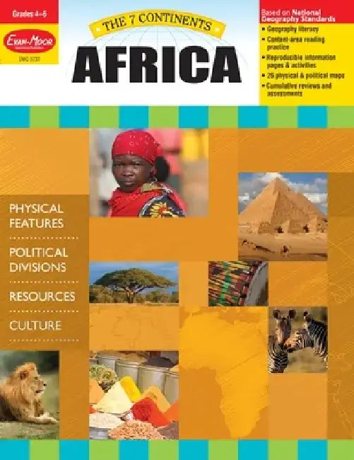 The 7 Continents Africa by Evan-Moor Educational Publishers