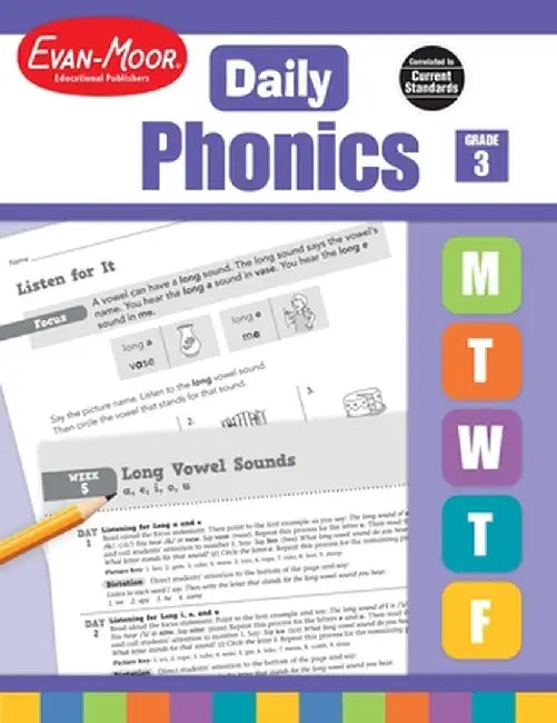 Daily Phonics Grade 3 by Evan-Moor Educational Publishers