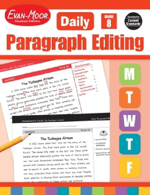Daily Paragraph Editing Grade 8 by Evan-Moor Educational Publishers