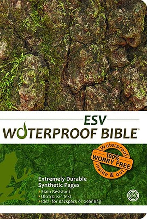 Waterproof Bible-ESV-Tree Bark by Bardin &. Marsee Publishing