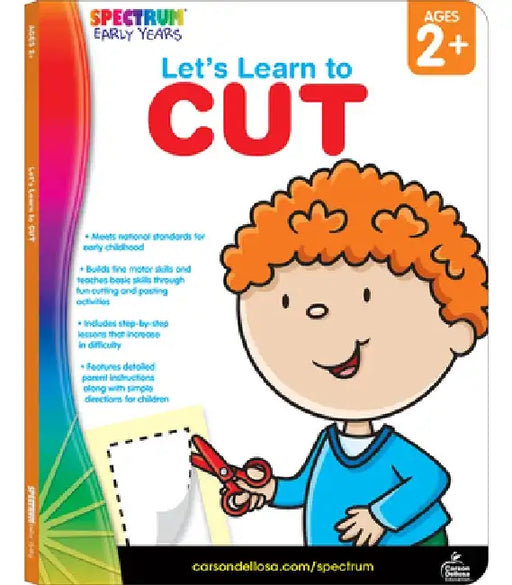 Let's Learn to Cut, Ages 2 - 5 by Spectrum