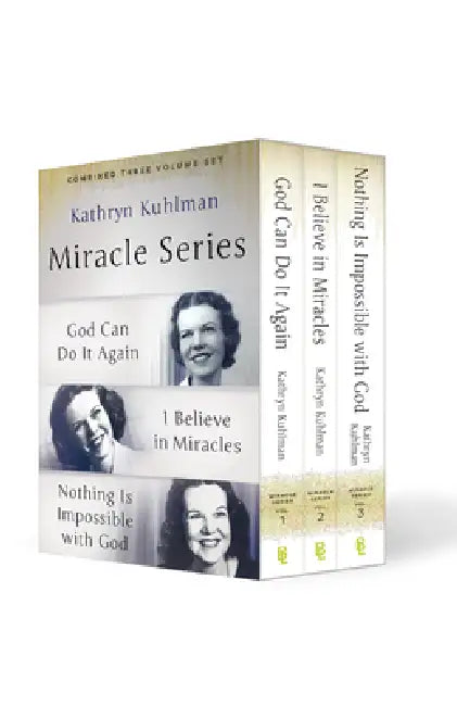 Kathryn Kuhlman Miracle Box Set: I Believe in Miracles / God Can Do It Again / Nothing Is Impossible with God by Kathryn Kuhlman