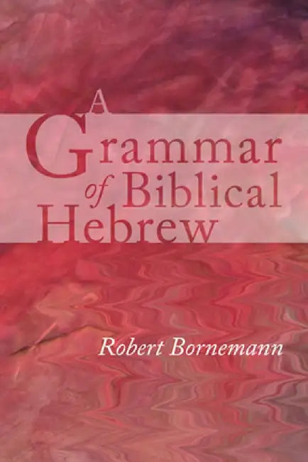 A Grammar of Biblical Hebrew by Robert Bornemann