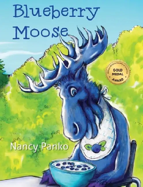 Blueberry Moose by Nancy Panko