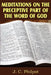 Mediations on Preceptive Part of the Word of God by J. C. Philpot