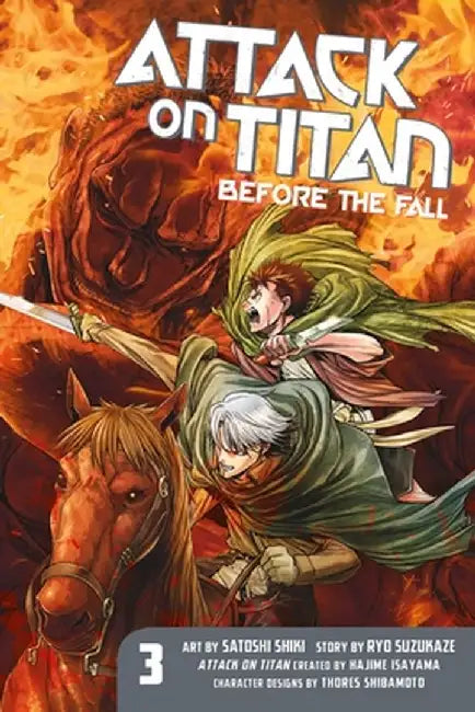 Attack on Titan: Before the Fall 3 by Hajime Isayama
