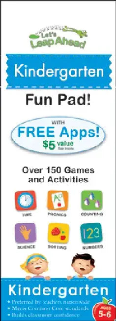 Let's Leap Ahead Kindergarten Fun Pad! by Alex A. Lluch