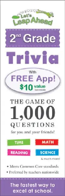 Let's Leap Ahead 2nd Grade Trivia: The Game of 1,000 Questions for You and Your Friends! by Alex A. Lluch
