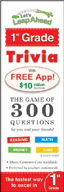 Let's Leap Ahead: 1st Grade Trivia Notepad by Alex A. Lluch