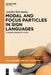 Modal and Focus Particles in Sign Languages: A Cross-Linguistic Study by Annika Herrmann