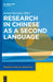 Research in Chinese as a Second Language by Istvan Kecskes