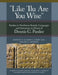 'Like 'Ilu Are You Wise': Studies in Northwest Semitic Languages and Literatures in Honor of Dennis G. Pardee by H. H. Hardy, Joseph Lam, Eric D. Reymond