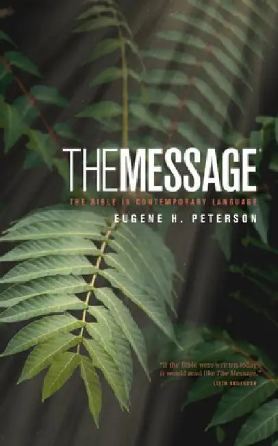 Message Bible-MS-Numbered: The Bible in Contemporary Language by Eugene H. Peterson