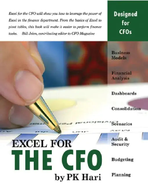 Excel for the CFO by P. K. Hari