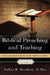 Biblical Preaching and Teaching Volume 2 by D. Min Dallas R. Burdette