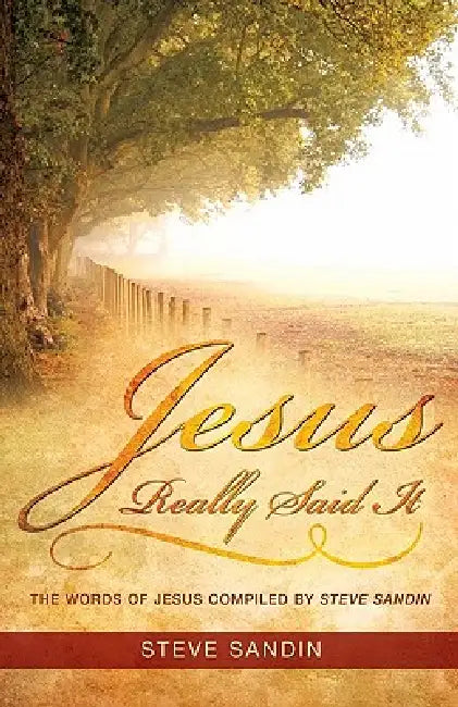 Jesus Really Said It by Steve Sandin