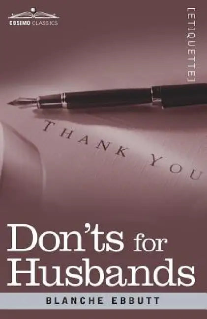 Don'ts for Husbands by Blanche Ebbutt