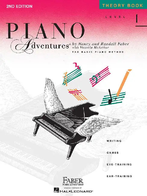 Piano Adventures, Level 1, Theory Book by Nancy Faber