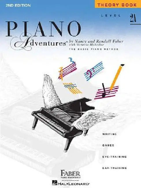 Piano Adventures, Level 2A, Theory Book by Nancy Faber
