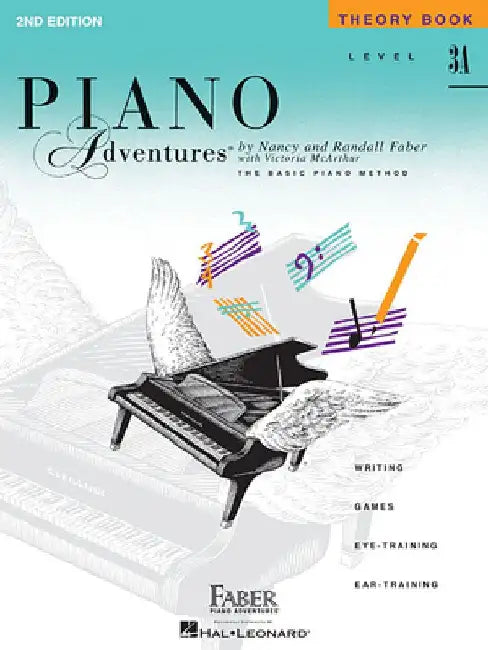 Piano Adventures, Level 3A, Theory Book by Nancy Faber