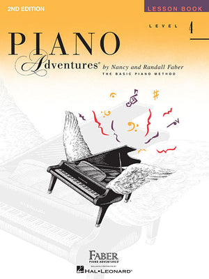 Piano Adventures, Level 4, Lesson Book by Nancy Faber