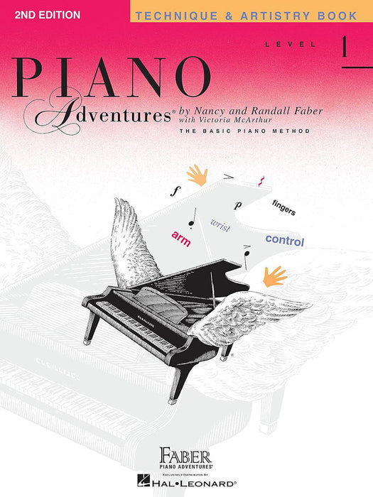 Piano Adventures, Level 1, Technique & Artistry Book