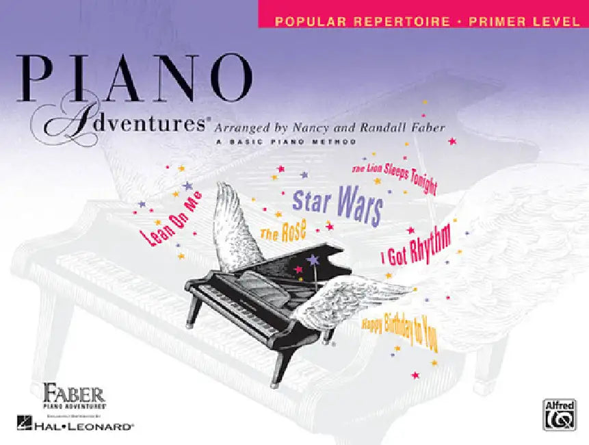 Piano Adventures - Popular Repertoire Book - Primer Level  by Nancy Faber