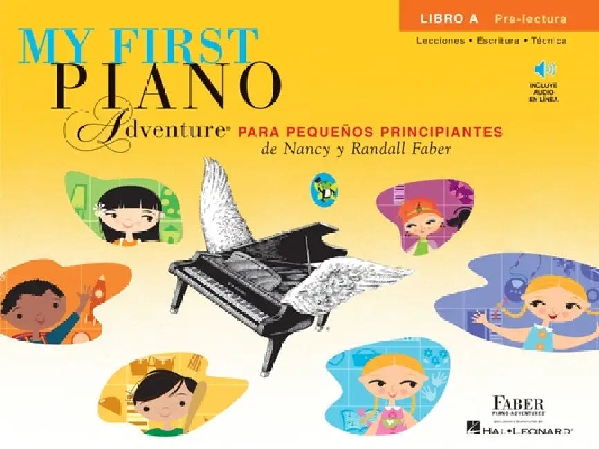 My First Piano Adventure Lesson Libro a: Spanish Edition My First Piano Adventure Book a by Nancy Faber, Randall Faber