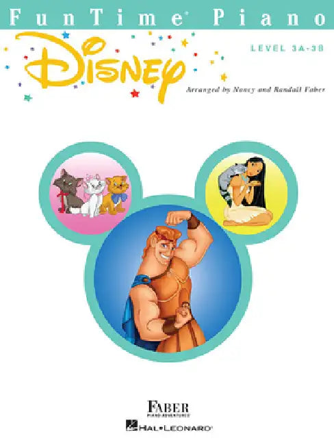 Funtime Piano Disney Piano Sheet Music 11 Classic & Modern Disney Songs For Level 3A-3B by Hal Leonard Corp