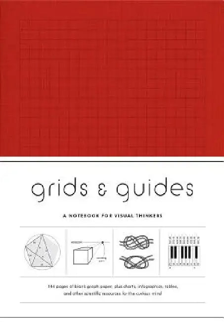 Grids & Guides (Red): A Notebook for Visual Thinkers by Princeton Architectural Press