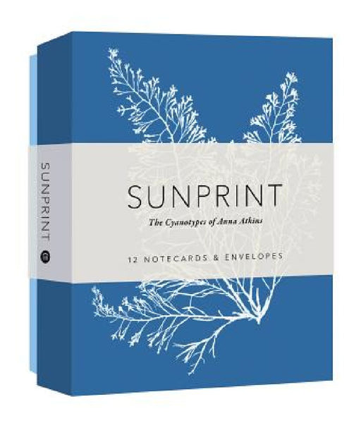 Sunprint Notecards: The Cyanotypes of Anna Atkins (12 Notecards; 12 Designs; Matching Envelopes; Keepsake Box): The Cyanotypes of Anna Atkins by Princeton Architectural Press