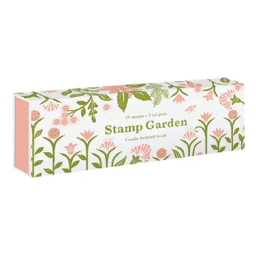 Stamp Garden: (25 Stamps, 2 Ink Colors, Assorted Plant and Flower Parts, Perfect for Scrapbooking, Printmaking, DIY Crafts, and Jour by Coralie Bickford-Smith