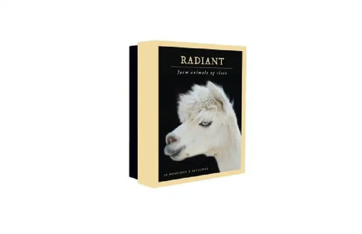 Radiant Notecards: Farm Animals Up Close [With Envelope] by Traer Scott