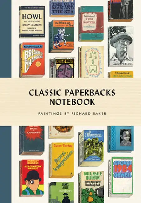 Classic Paperbacks Notebook by Richard Baker