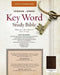 The Hebrew-Greek Key Word Study Bible: ESV Edition, Brown Genuine Goat Leather by Spiros Zodhiates