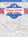 Happy Quilter Word Search"volume 1: 72 Large-Print Puzzles for Quilt Lovers by Pat Yamin