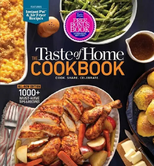 Taste of Home Fifth Edition Cookbook with Bonus Kitchen Hacks: 1000+ Recipes, Baking Techniques, Instant Pot & Air Fryer Chapter - 5-Ring Binder by Taste of Home