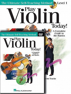 Play Violin Today! Beginner's Pack: Level 1 Book/CD/DVD Pack by Kaitlyn Hahn